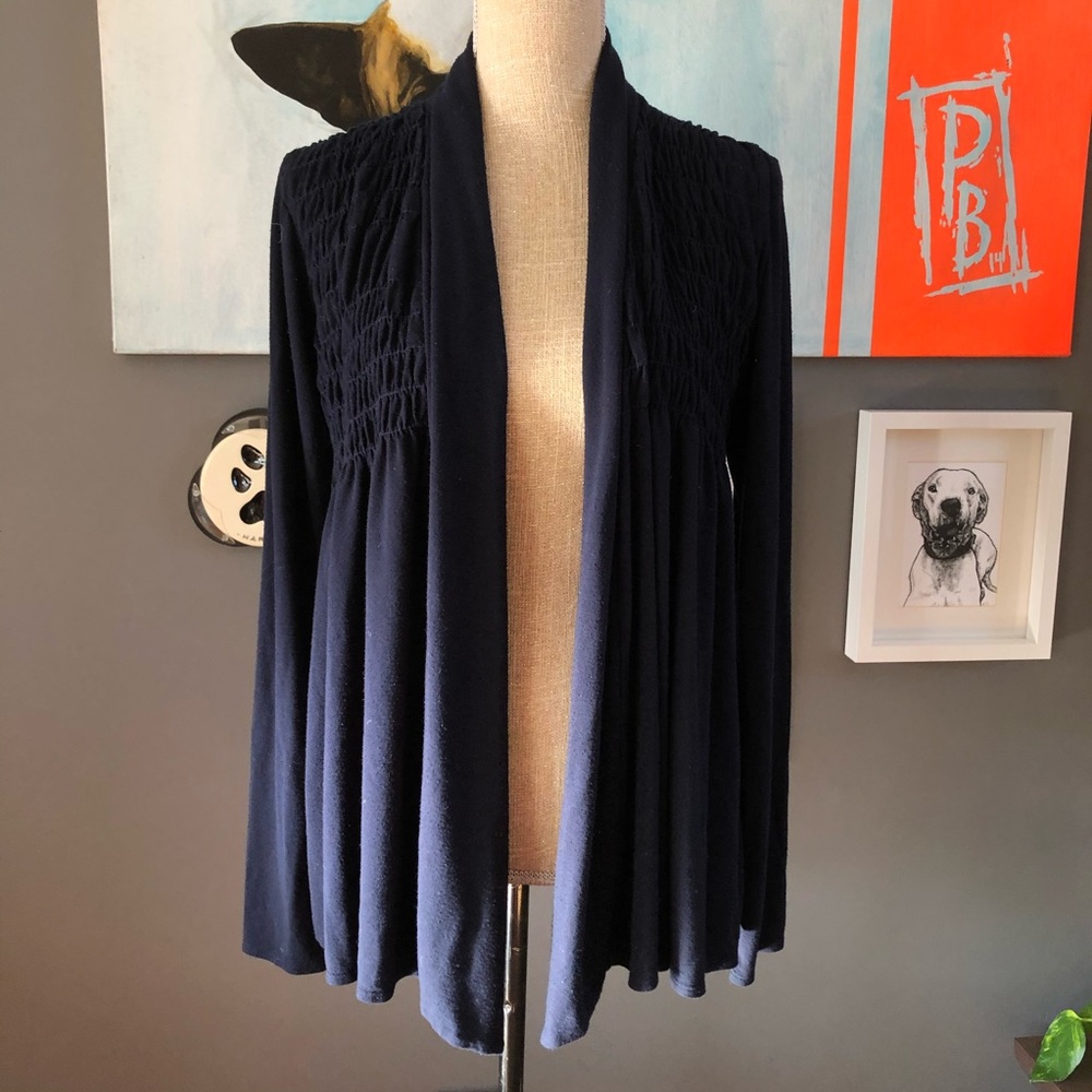 Navy Cardigan